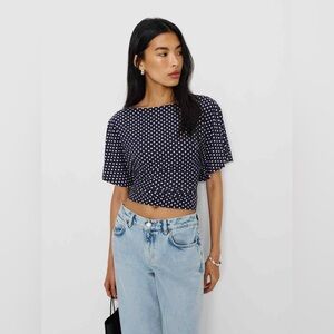 Reformation Avery Batwing top - size XL